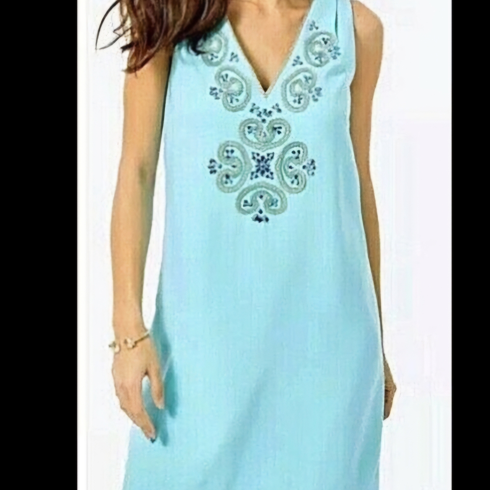 Lilly Pulitzer Pink and Blue Dress
